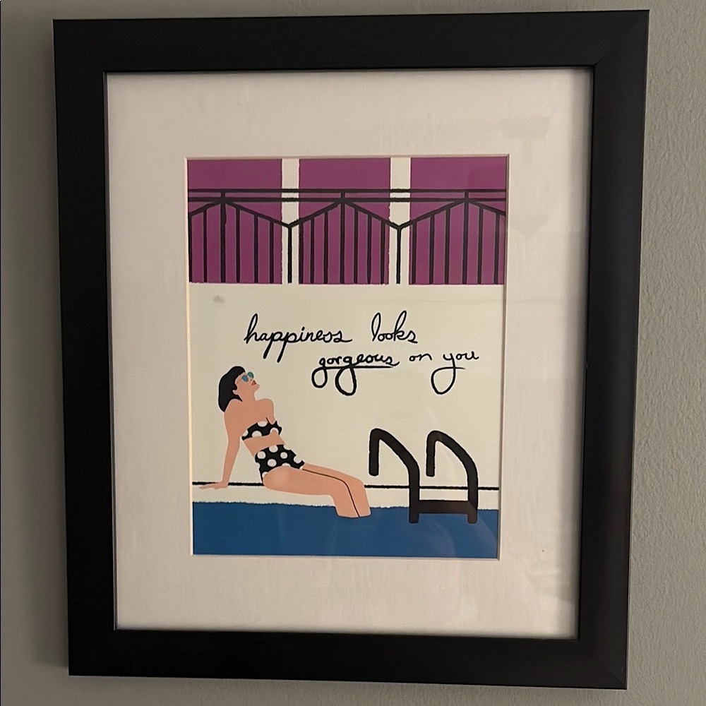 Chic Black Frame Wall Art